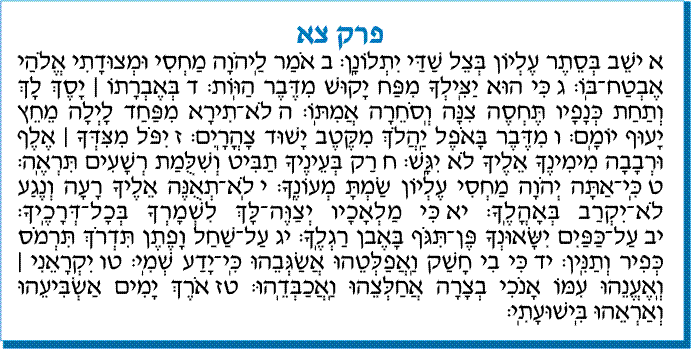 tehilim 091