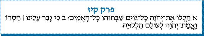tehilim 117