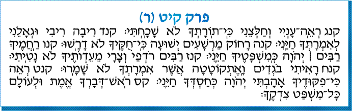 tehilim 119_20