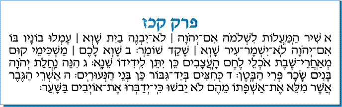 tehilim 127